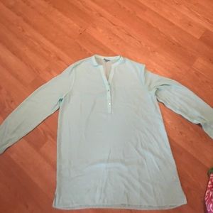 Women mint blouse